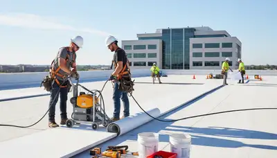 Commercial roofing installation in Virginia Beach, VA for coastal business protection