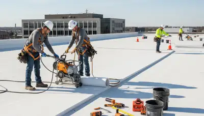 Commercial roofing installation in Virginia Beach, VA for coastal business protection