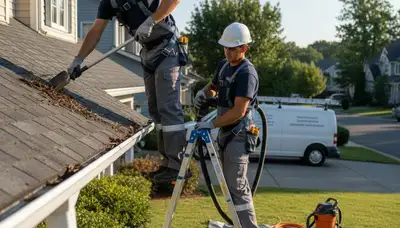 Gutter cleaning service in Virginia Beach, VA for home protection and proper water flow