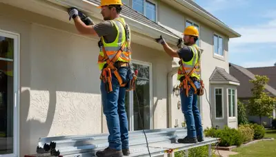Virginia Beach, VA gutter repair by FX Remodeling & Exteriors for leaking and sagging gutters