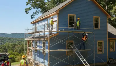 Vinyl siding installation in Virginia Beach, VA by a professional siding contractor
