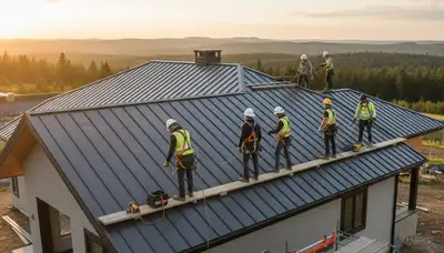 Metal roofing installation in Virginia Beach, VA for coastal wind and humidity protection