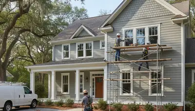 Vinyl siding installation in Virginia Beach, VA by a professional siding contractor