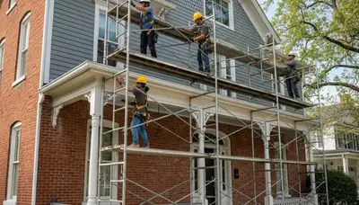 Vinyl siding installation for Virginia Beach, VA homes by a professional siding contractor