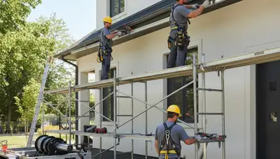 Seamless gutter installation for Virginia Beach, VA homes by FX Remodeling & Exteriors