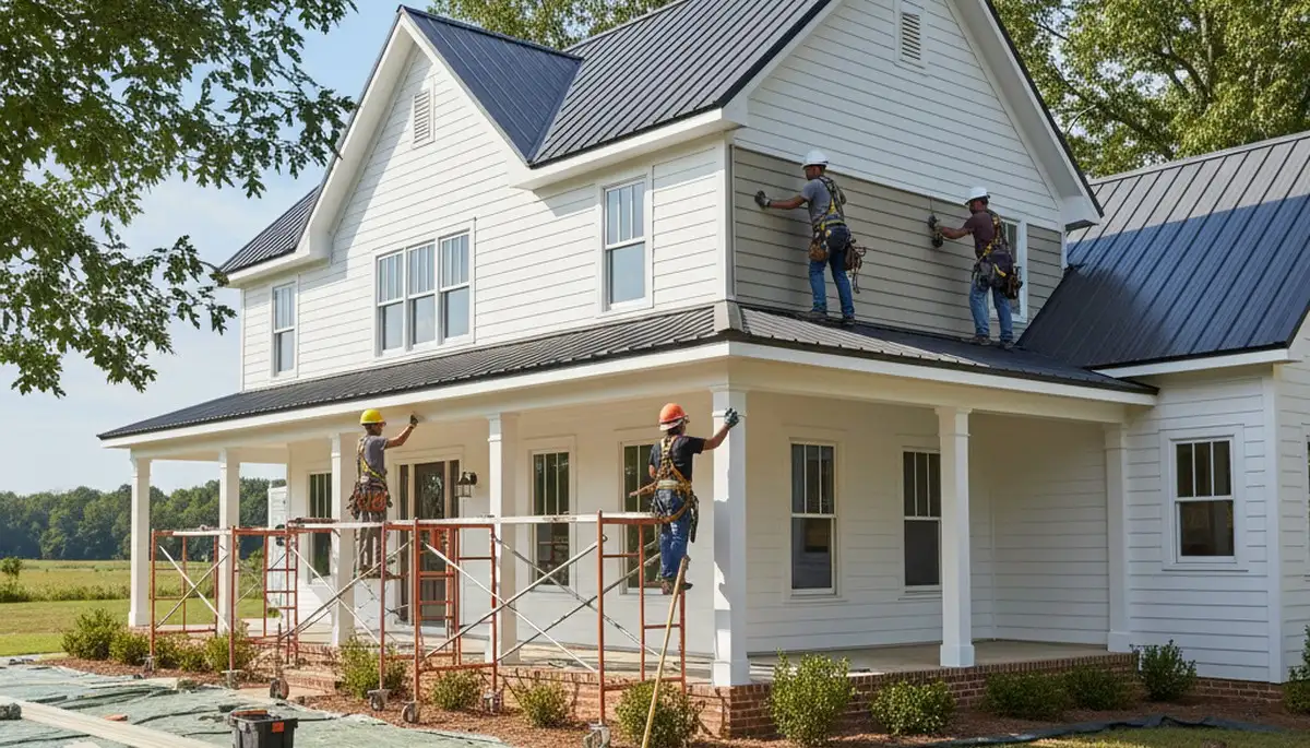 Vinyl siding installation service in Virginia Beach, VA for residential homes