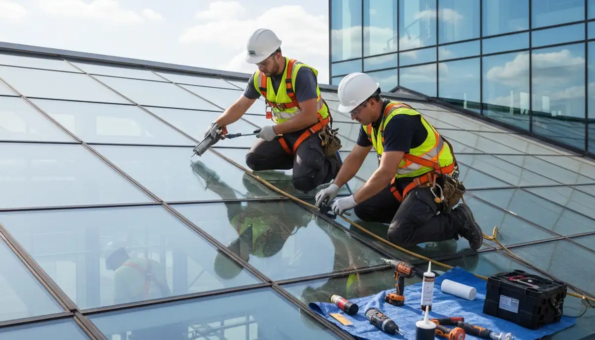 Skylight repair service in Virginia Beach, VA by FX Remodeling & Exteriors for leaks and seal failures
