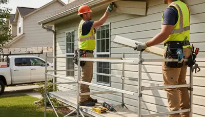 Vinyl siding repair in Virginia Beach, VA for cracked, warped, or storm-damaged siding