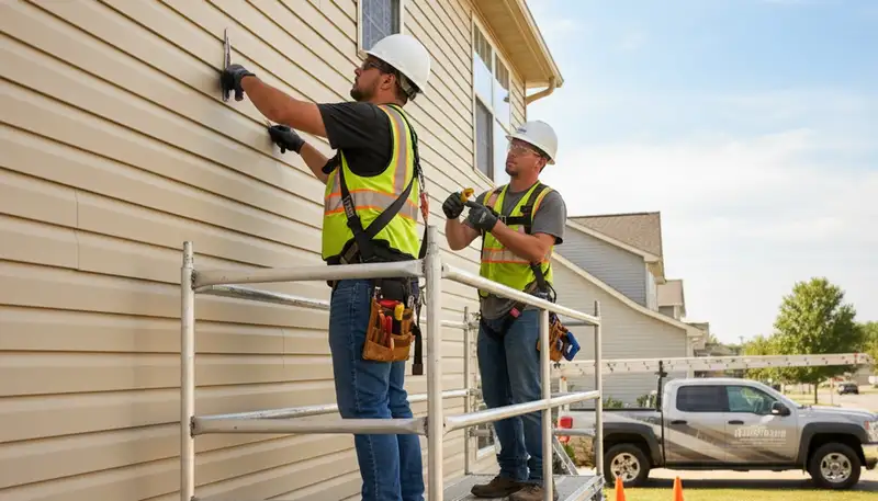 Vinyl siding repair in Virginia Beach, VA by FX Remodeling & Exteriors
